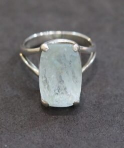 Aquamarine Ring | 925 Sterling Silver