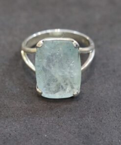 Aquamarine Ring | 925 Sterling Silver