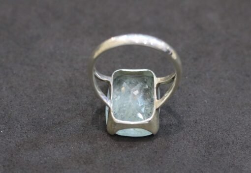 Aquamarine Ring | 925 Sterling Silver - Image 5