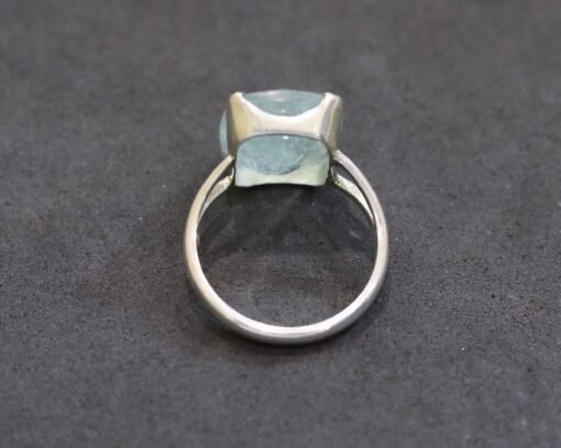 Aquamarine Ring | 925 Sterling Silver - Image 7