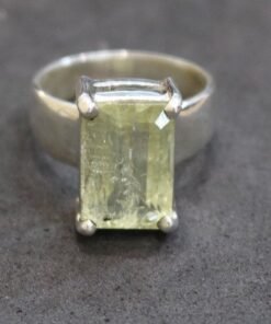 Aquamarine Ring | 925 Sterling Silver