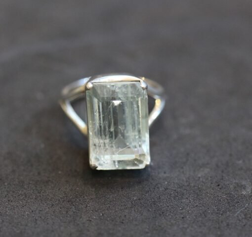 Aquamarine Ring | 925 Sterling Silver - Image 2