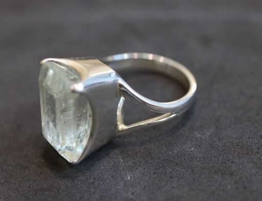 Aquamarine Ring | 925 Sterling Silver - Image 3