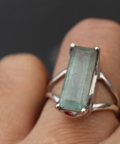 Aquamarine Ring | 925 Sterling Silver