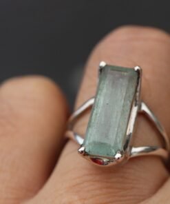 Aquamarine Ring | 925 Sterling Silver