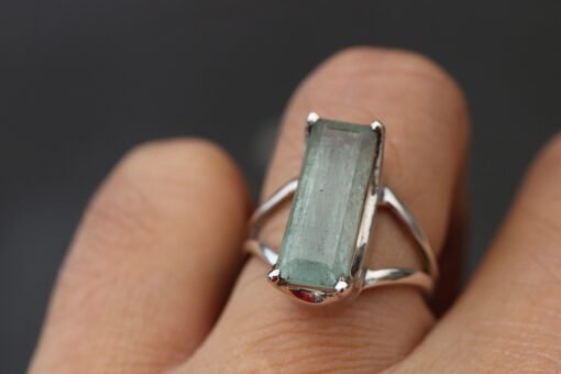 Aquamarine Ring | 925 Sterling Silver