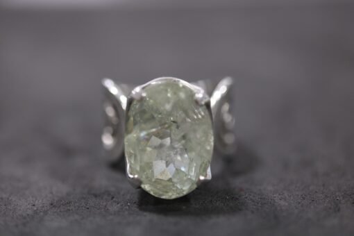 Aquamarine Ring | 925 Sterling Silver - Image 3