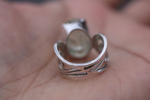 Aquamarine Ring | 925 Sterling Silver - Image 6