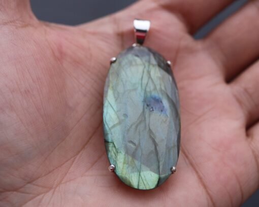 Labradorite 925 Sterling Silver Pendant