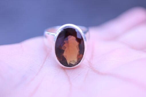 Bear Quartz Adjustable Ring size from 7-10 US & UK N-U - Image 2