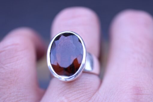 Bear Quartz Adjustable Ring size from 7-10 US & UK N-U - Image 3