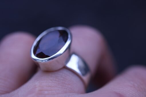 Bear Quartz Adjustable Ring size from 7-10 US & UK N-U - Image 5
