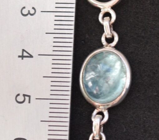 Aquamarine 925 Silver Bracelet - Image 6