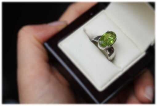 Peridot Ring | 925 Sterling Silver - Image 3