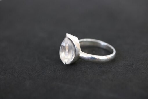Clear Quartz Ring | 925 Sterling Silver - Image 8