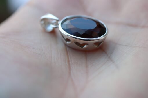 Bear Quartz Pendant 925 Sterling Silver - Image 6