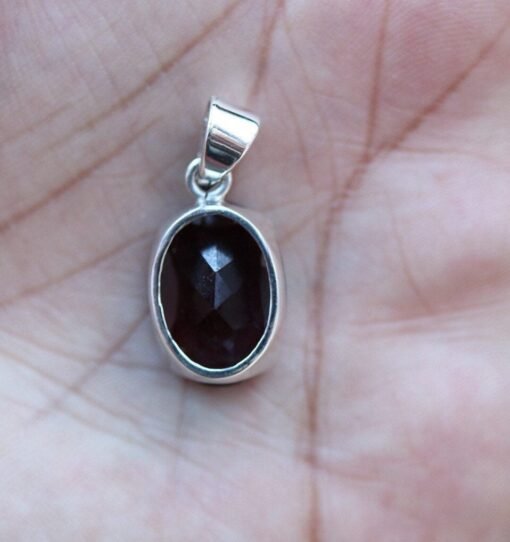 Garnet Pendant | 925 Sterling Silver - Image 5