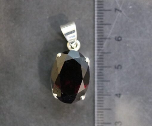 Garnet Pendant | 925 Sterling Silver - Image 8