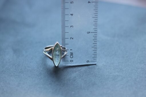 Aquamarine Ring | 925 Sterling Silver - Image 8
