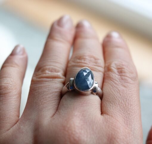 Sodalite Ring | 925 Sterling Silver - Image 3