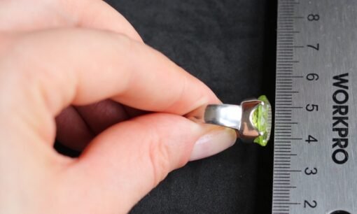 Peridot Ring | 925 Sterling Silver - Image 4