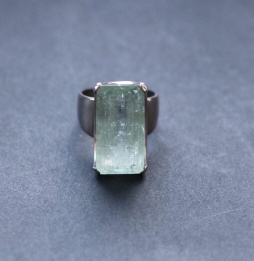 Aquamarine Ring | 925 Sterling Silver - Image 4