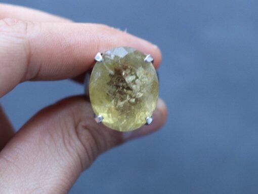 Aquamarine Ring | 925 Sterling Silver