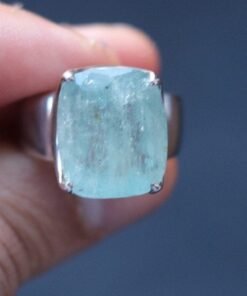 Aquamarine Ring | 925 Sterling Silver