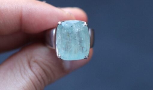 Aquamarine Ring | 925 Sterling Silver
