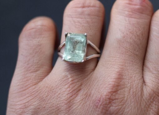 Aquamarine Ring | 925 Sterling Silver - Image 3