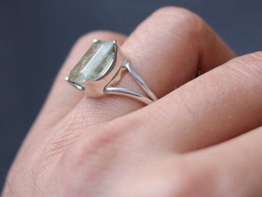 Aquamarine Ring | 925 Sterling Silver - Image 2