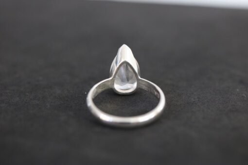 Clear Quartz Ring | 925 Sterling Silver - Image 4