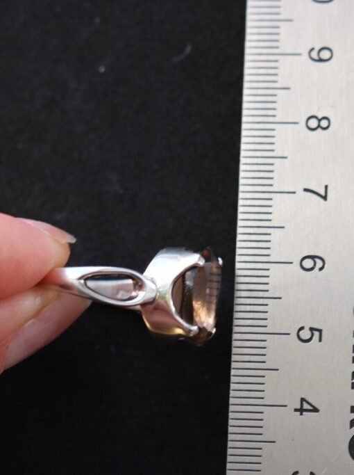 Smoky Quartz Ring  | 925 Sterling Silver - Image 6