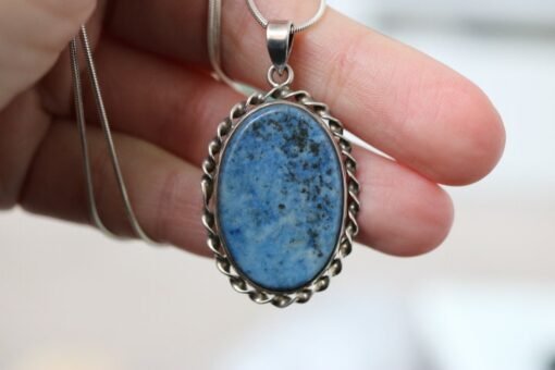 Lapis Lazuli Pendant | 925 Sterling Silver