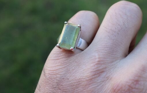 Aquamarine Ring | 925 Sterling Silver - Image 2
