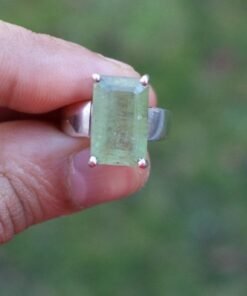 Aquamarine Ring | 925 Sterling Silver