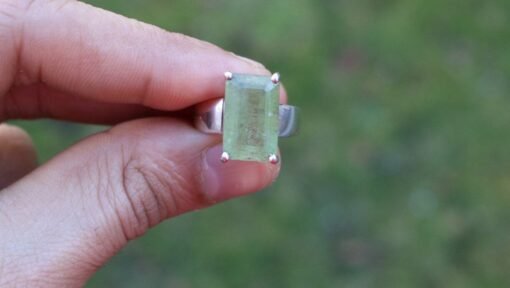 Aquamarine Ring | 925 Sterling Silver