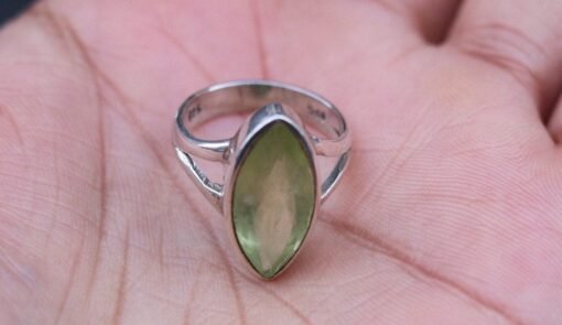 Aquamarine Ring | 925 Sterling Silver - Image 4