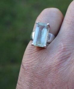Aquamarine Ring | 925 Sterling Silver