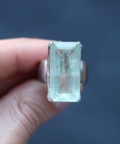 Aquamarine Ring | 925 Sterling Silver