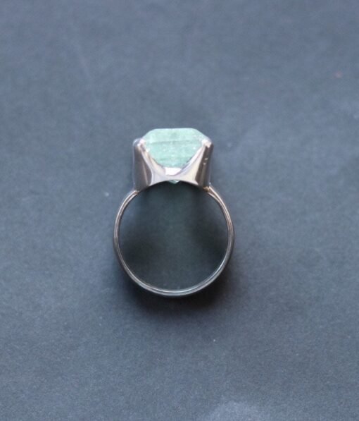 Aquamarine Ring | 925 Sterling Silver - Image 5