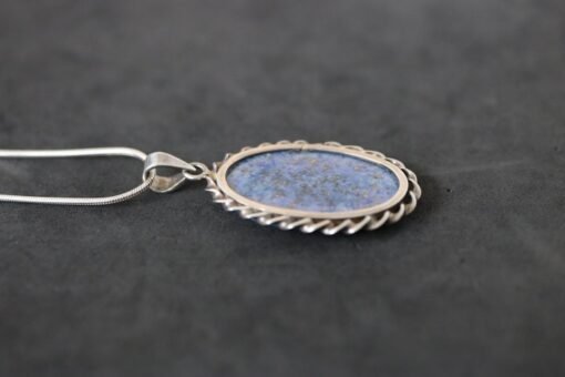 Lapis Lazuli Pendant | 925 Sterling Silver - Image 4