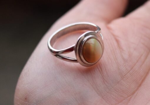Ethiopian Opal Ring | 925 Sterling Silver - Image 4