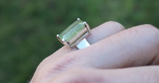 Aquamarine Ring | 925 Sterling Silver - Image 7