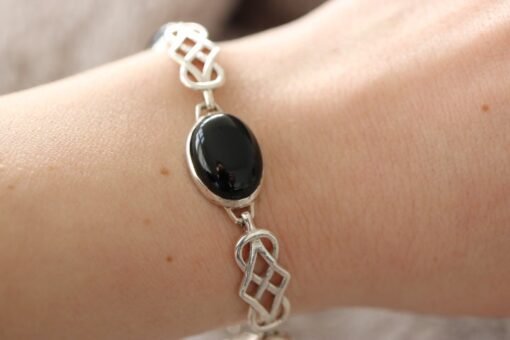 Black Onyx Bracelet | 925 Sterling Silver - Image 4