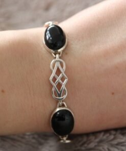 Black Onyx Bracelet | 925 Sterling Silver