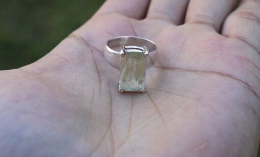 Aquamarine Ring | 925 Sterling Silver - Image 3
