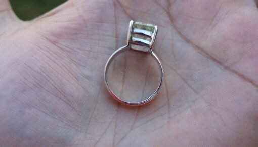 Aquamarine Ring | 925 Sterling Silver - Image 6
