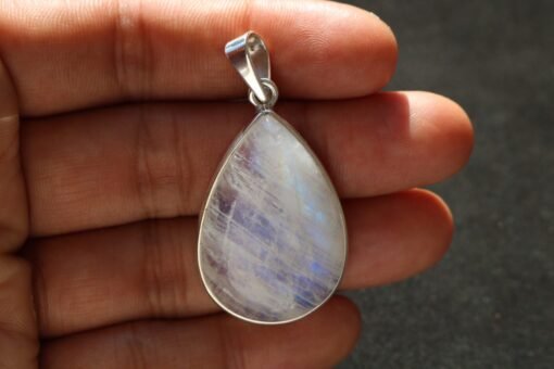 Moonstone Pendant 925 Sterling Silver - Image 3