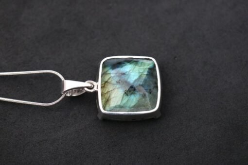 Labradorite Pendant 925 Sterling Silver - Image 6